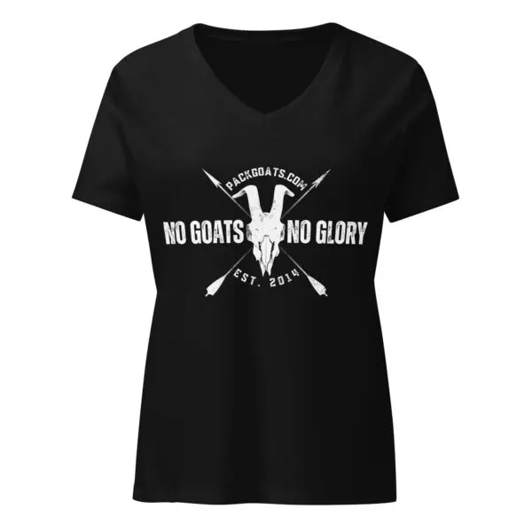 No Goats No Glory Women's V-Neck