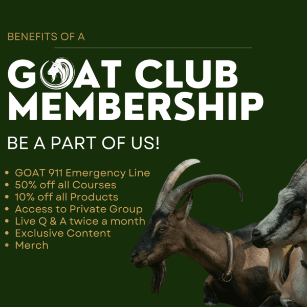 Goat Club Membership